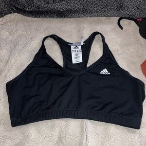 Adidas Clima365 Women's Black Racerback Sports Bra, XL